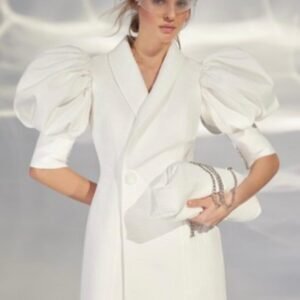 Robe de Mairie Mi-Longue