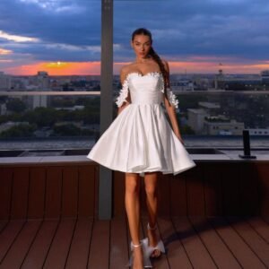 Robe de Mairie Courte
