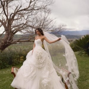 Robe Haute Couture Fleur Princesse